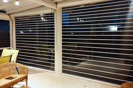 Прозрачные рольставни из поликарбоната